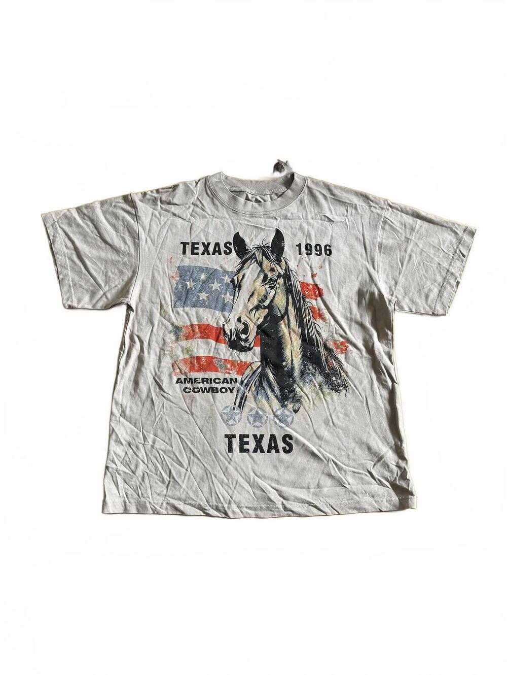 PacSun Vintage Style 1996 Texas American Cowboy Graphic T-Shirt
